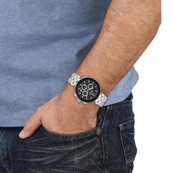 New Authentic VERSUS VERSACE Logo Gent Chrono Bracelet Watch - Picture 3 of 9